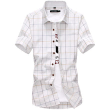 Plaid Short Sleeve Shirt (Many Colors)